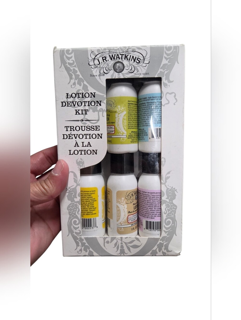 J.R. Watkins Lotion Devotion Kit - Multi-Color Mini Lotion Set